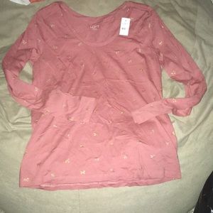 Medium The Loft long sleeve top NWT